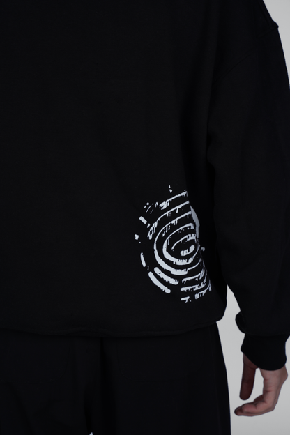 Legacy impressions hoodie - Black