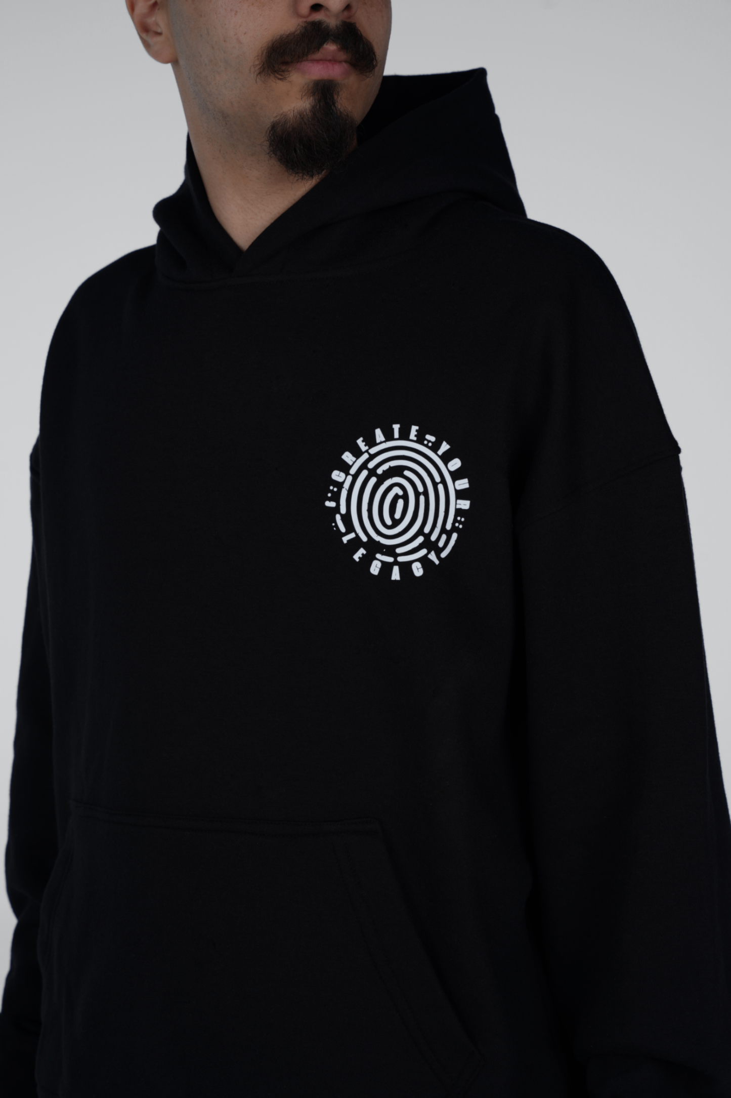 Legacy impressions hoodie - Black