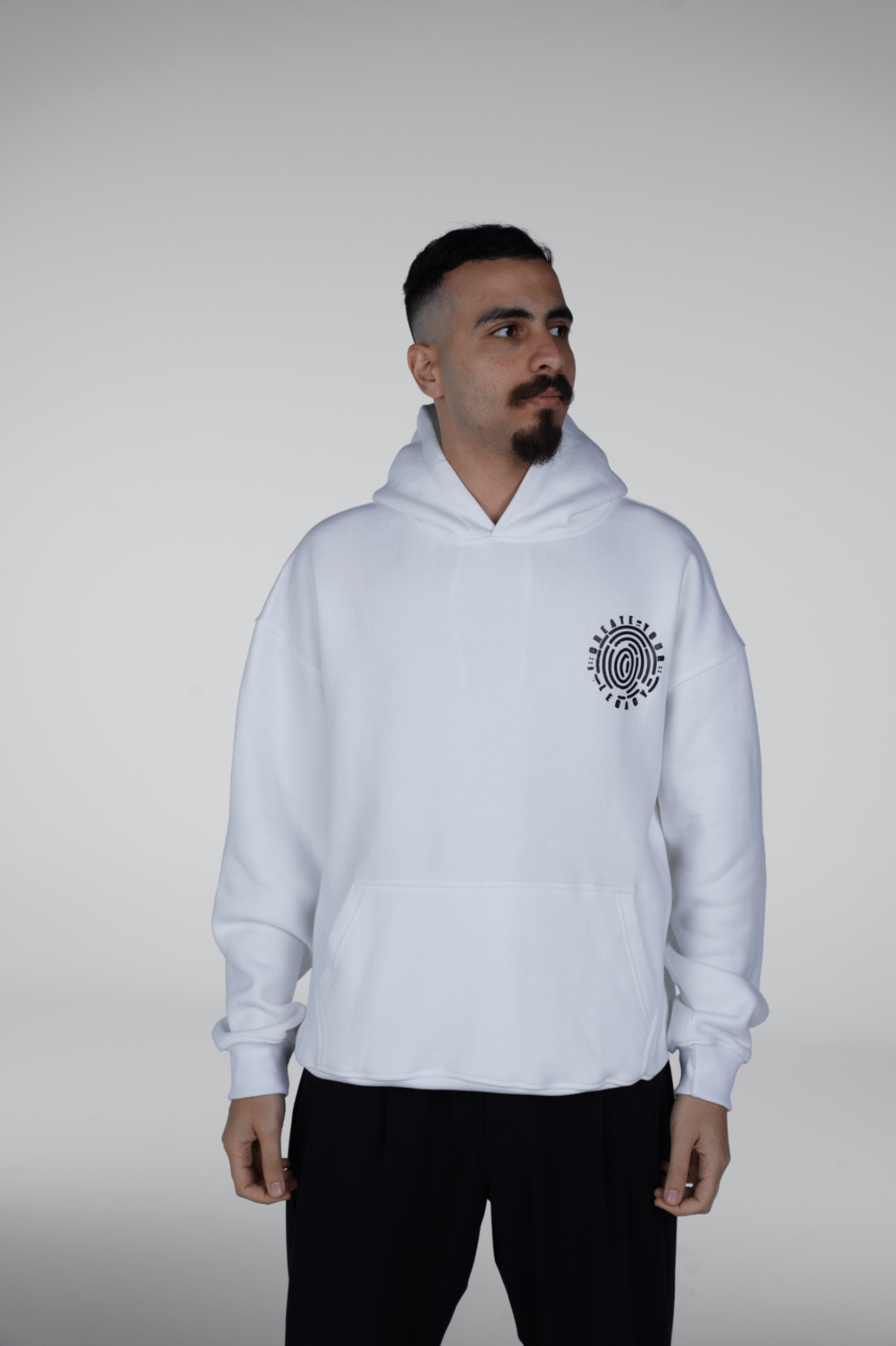 Legacy impressions hoodie - White