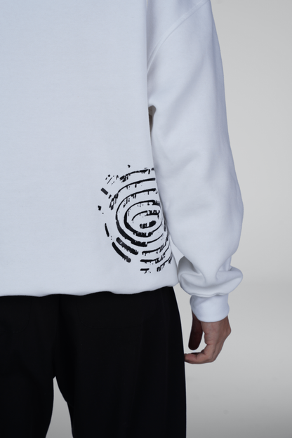 Legacy impressions hoodie - White